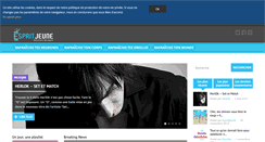 Desktop Screenshot of espritjeune.com